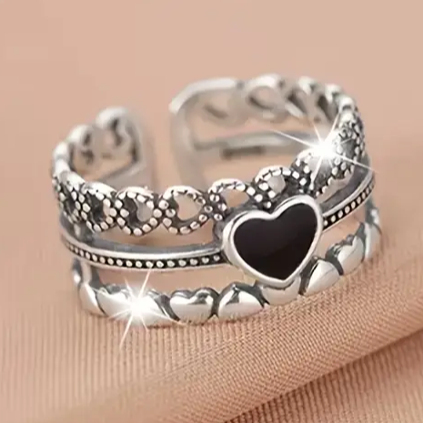 Beautiful Silver Ring with Unique Style