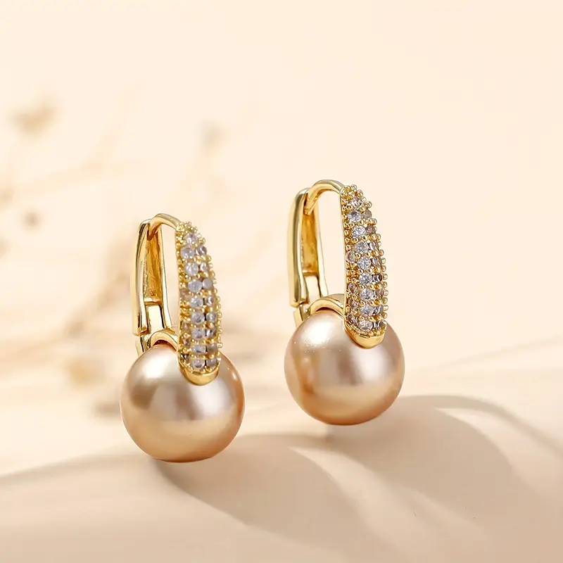 Delicate Artisan Pearl Earring