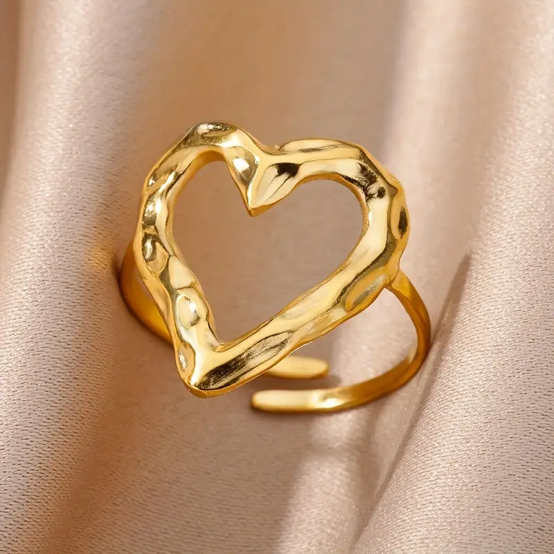 Delicate Artisan Gold Ring