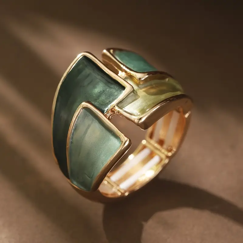 Delicate Artisan Gold Ring