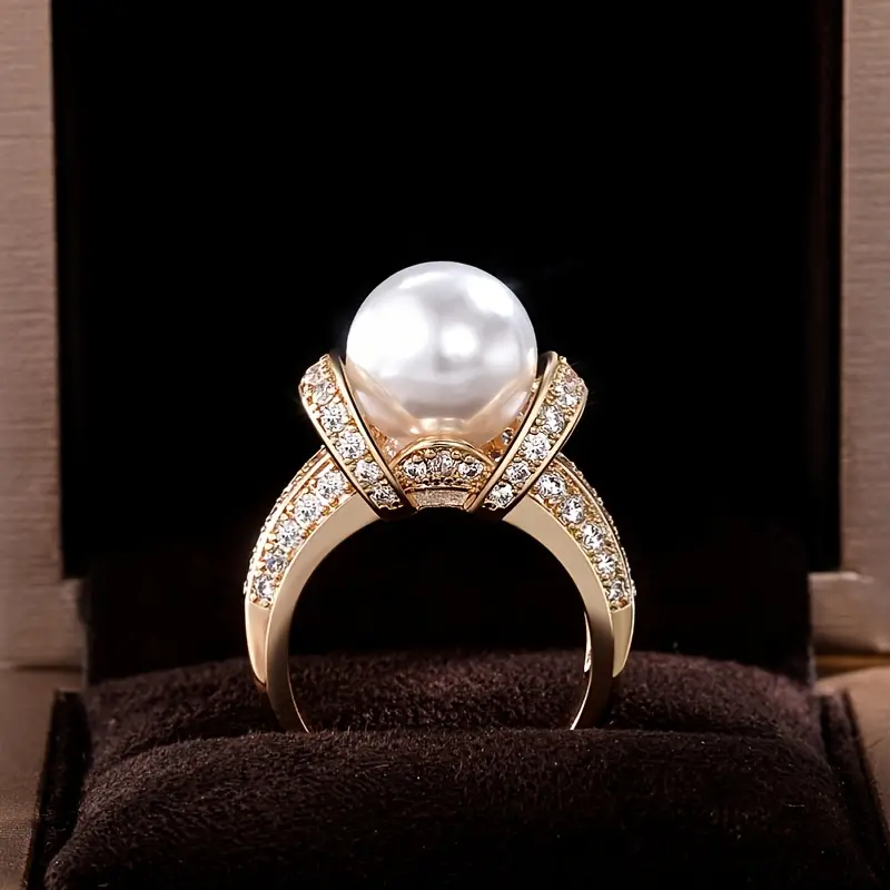 Stunning Pearl Ring for Daily Wear