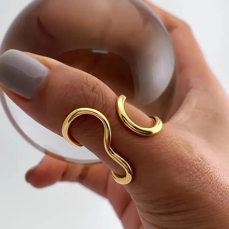 Beautiful Gold Ring with Unique Style