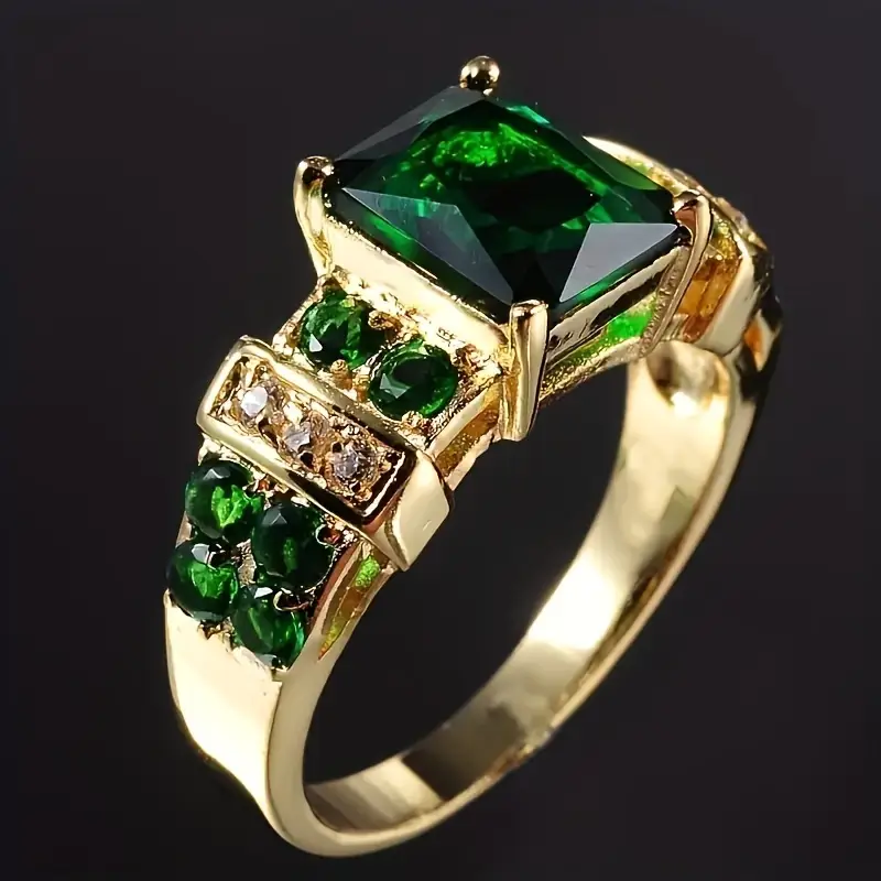Romantic Gold Ring for Special Moments