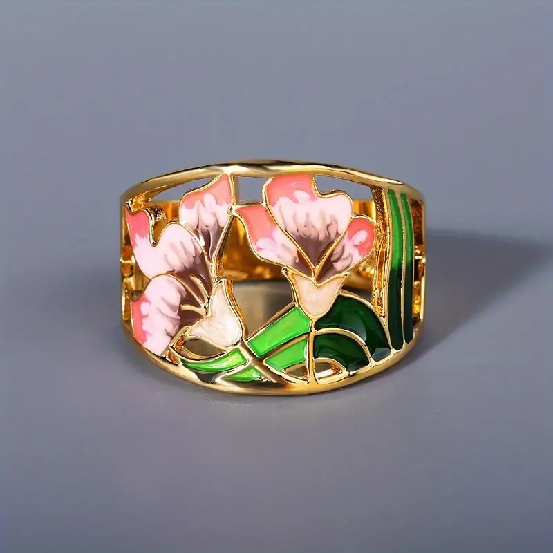 Romantic Gold Ring for Special Moments