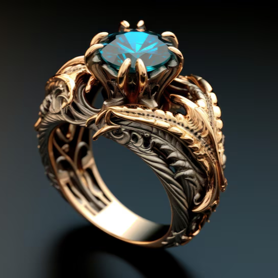 Charming Gold Ring for Any Occasion