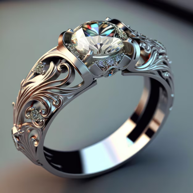 Stunning Silver Ring for Daily Wear
