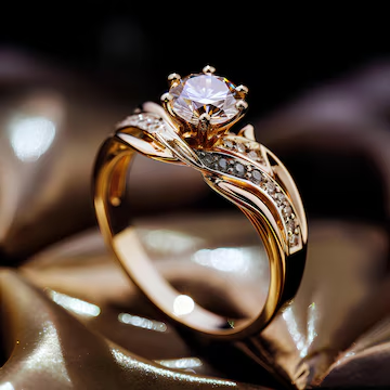 Classic Gold Ring with Timeless Appeal