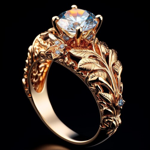 Stunning Gold Ring for Daily Wear