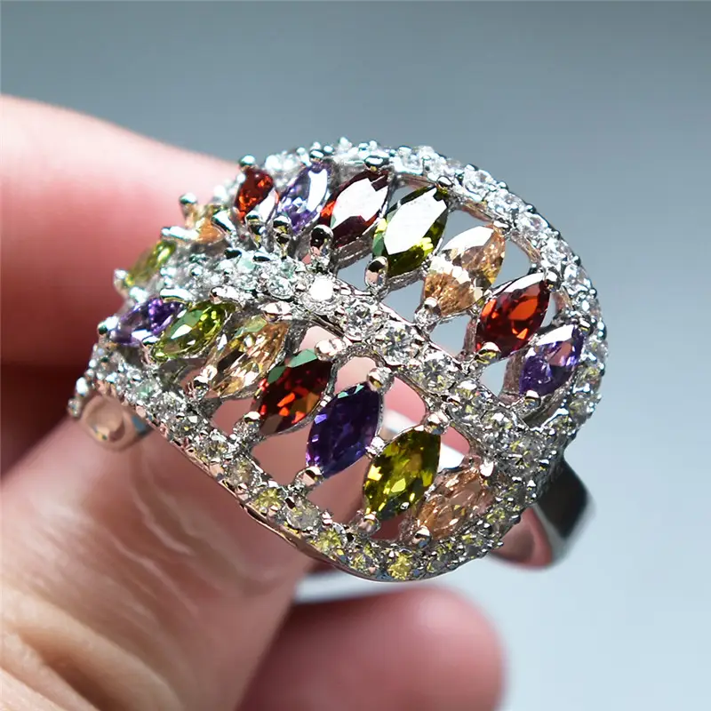 Beautiful Silver Ring with Unique Style