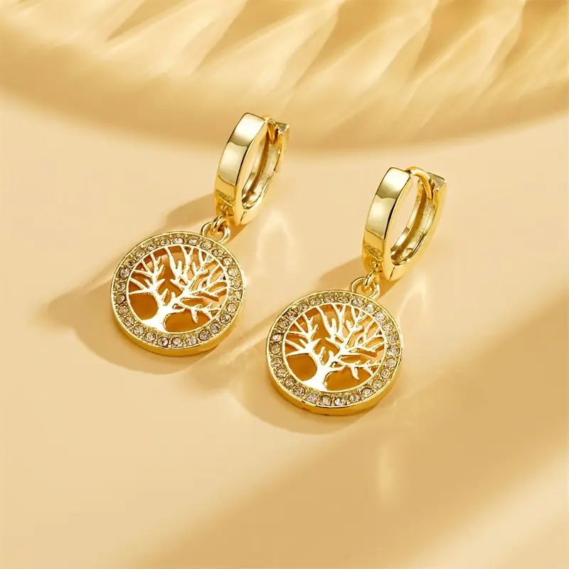 Beautiful Gold Earring with Unique Style