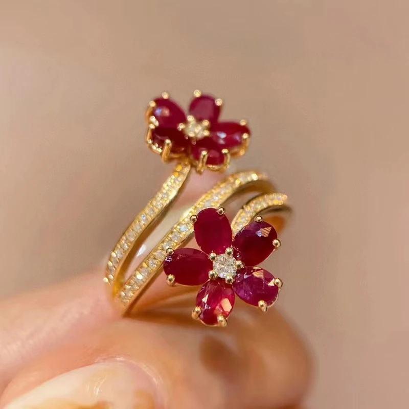 Delicate Artisan Gold Ring
