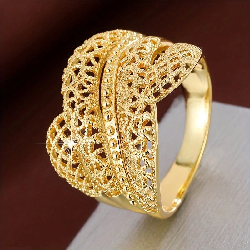 Stunning Gold Ring for Daily Wear