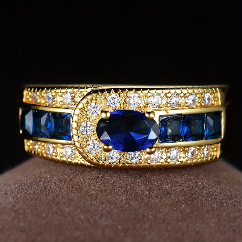 Delicate Artisan Gold Ring