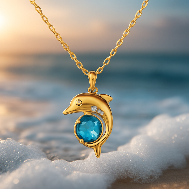 Beautiful Gold Necklace with Unique Style