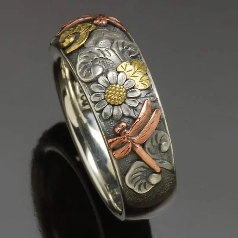 Delicate Artisan Silver Ring