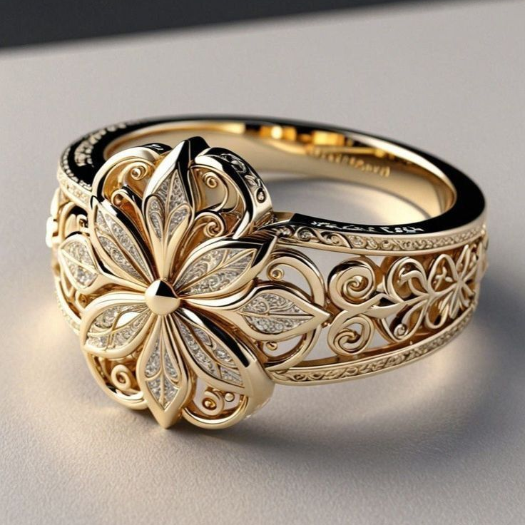 Charming Gold Ring for Any Occasion
