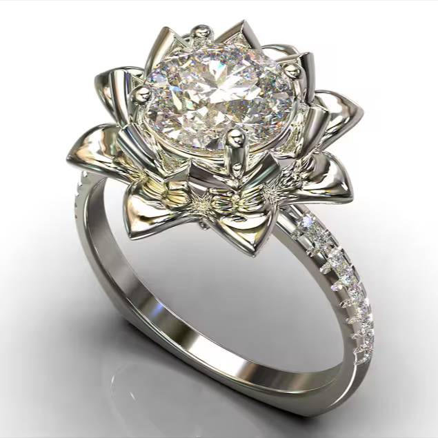 Beautiful Silver Ring with Unique Style