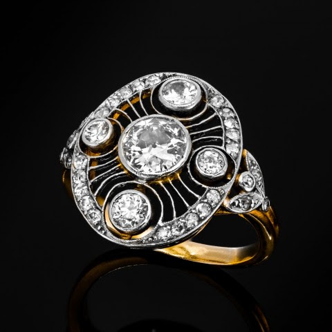 Vintage Handmade Gold Ring