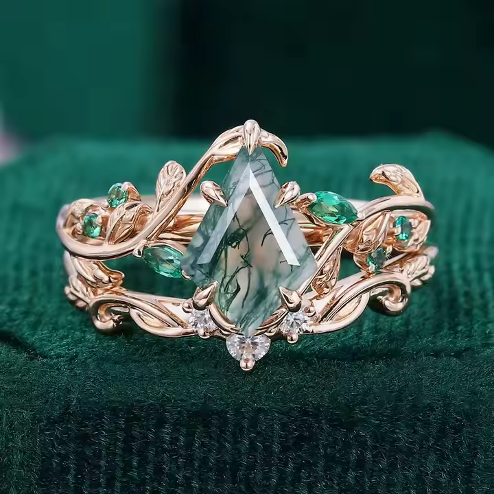Delicate Artisan Gold Ring