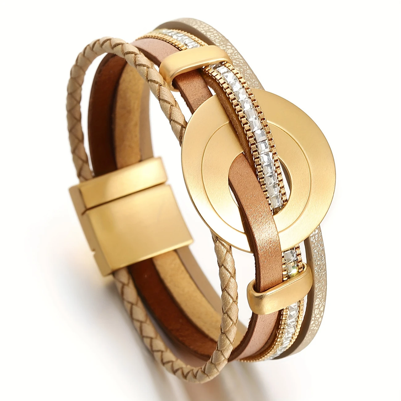 Vintage Handmade Gold Bracelet