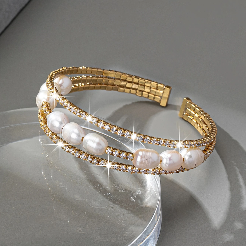 Delicate Artisan Gold Bracelet