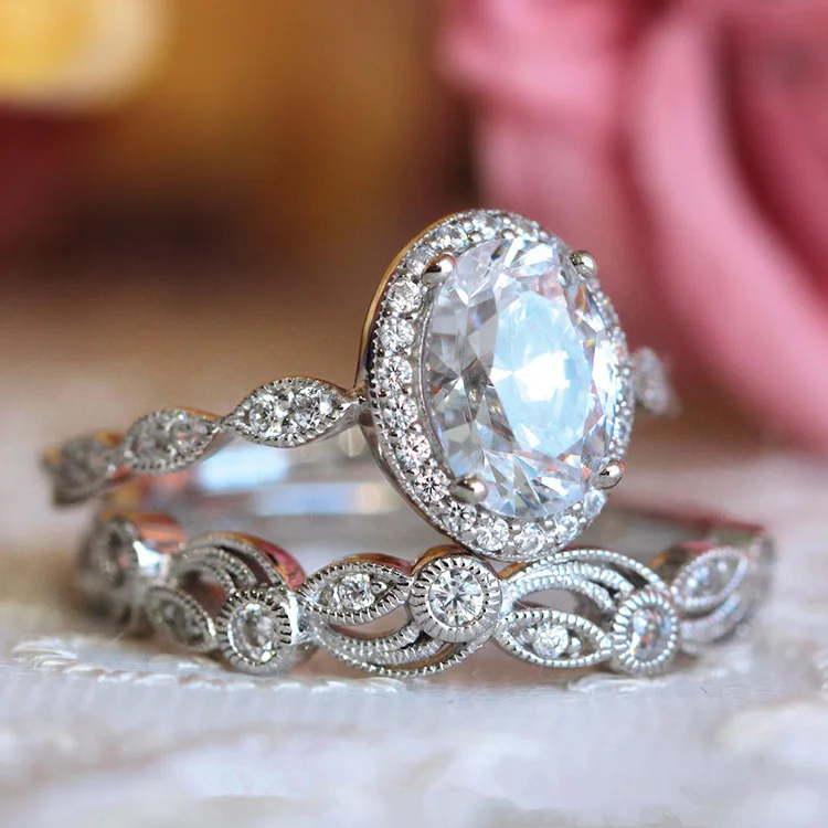 Beautiful Silver Set with Unique Style
