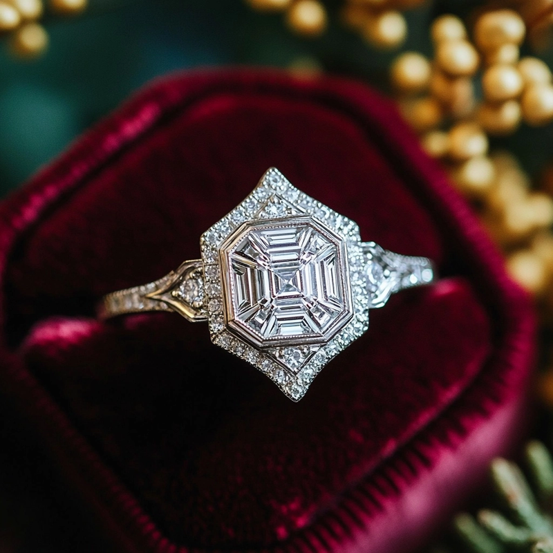 Beautiful Silver Ring with Unique Style
