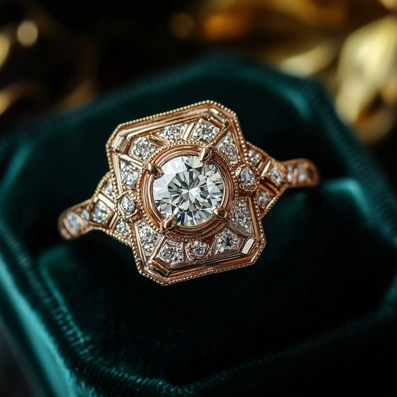 Classic Gold Ring with Timeless Appeal