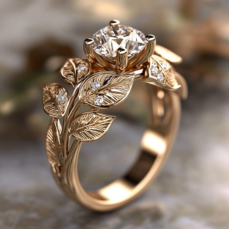 Classic Gold Ring with Timeless Appeal