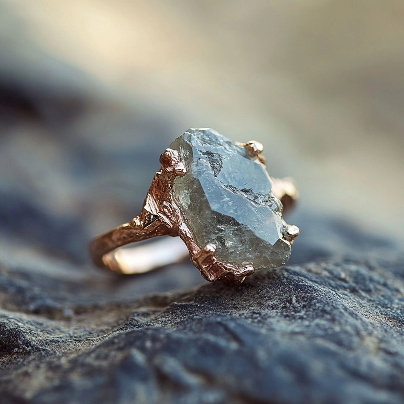 Romantic Gold Ring for Special Moments