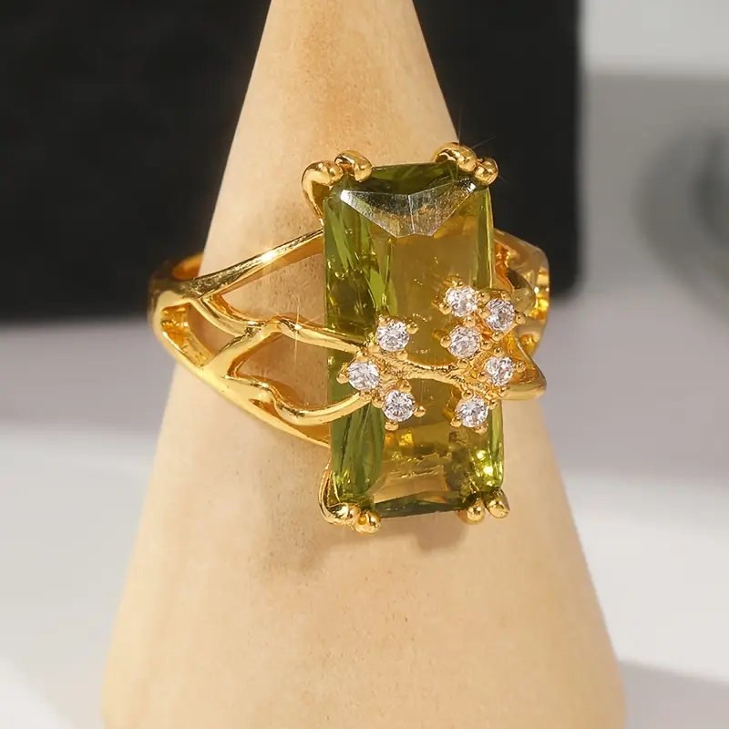Delicate Artisan Gold Ring