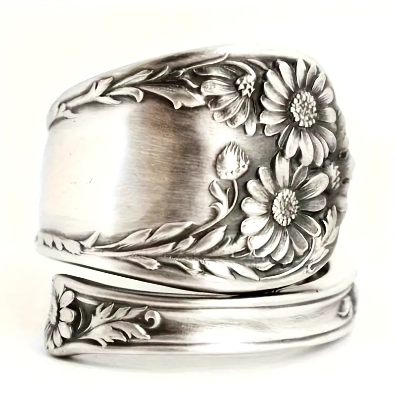 Delicate Artisan Silver Ring