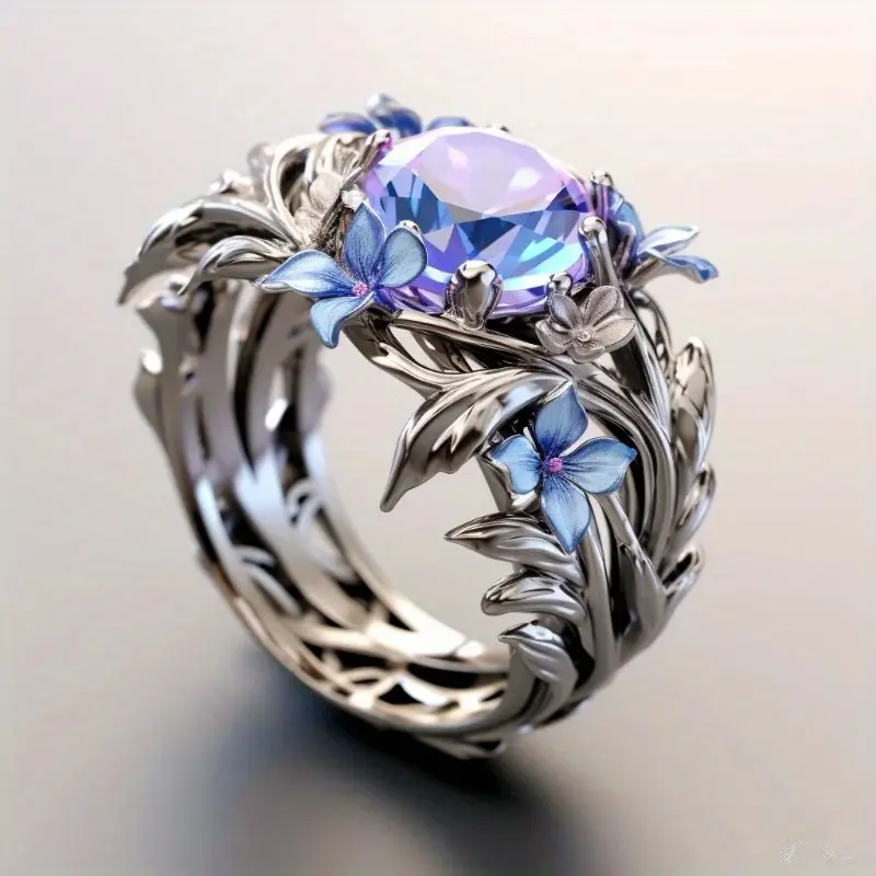Delicate Artisan Silver Ring