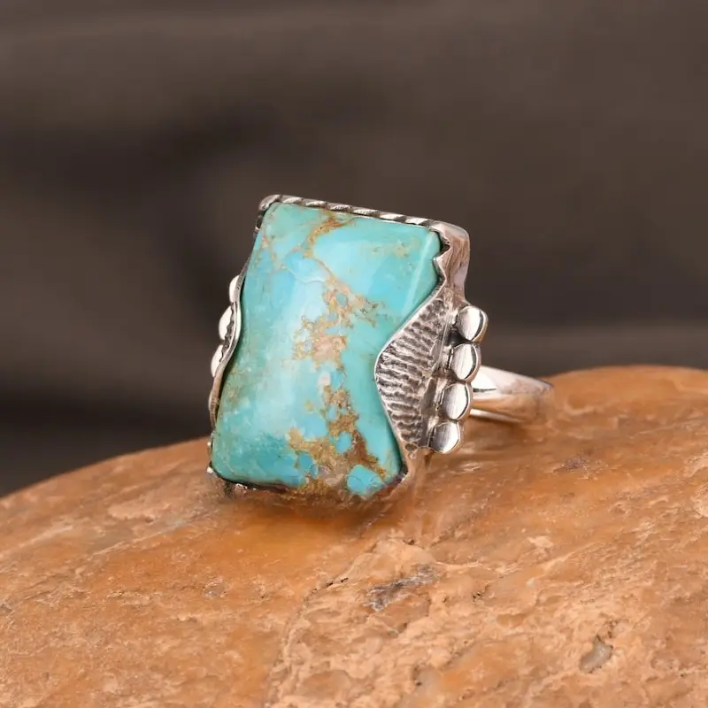 Beautiful Silver Ring with Unique Style