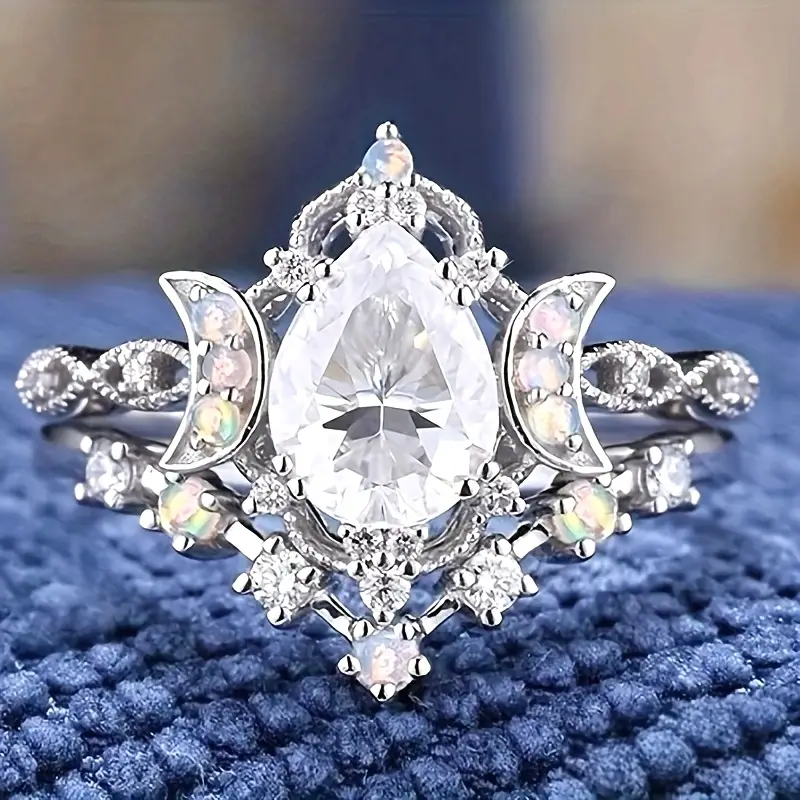 Romantic Silver Ring for Special Moments