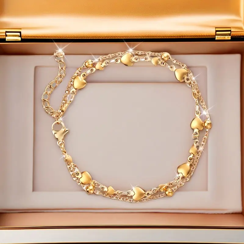 Romantic Gold Bracelet for Special Moments