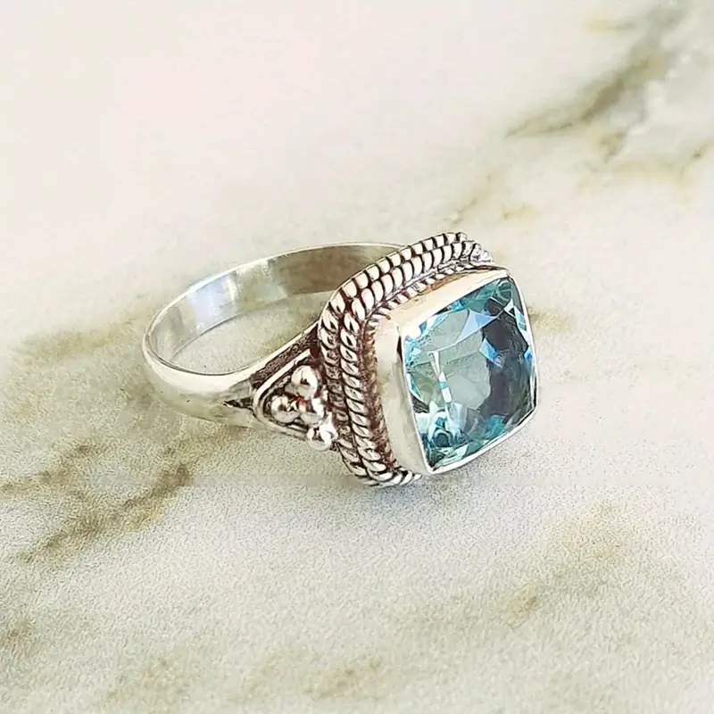 Beautiful Silver Ring with Unique Style
