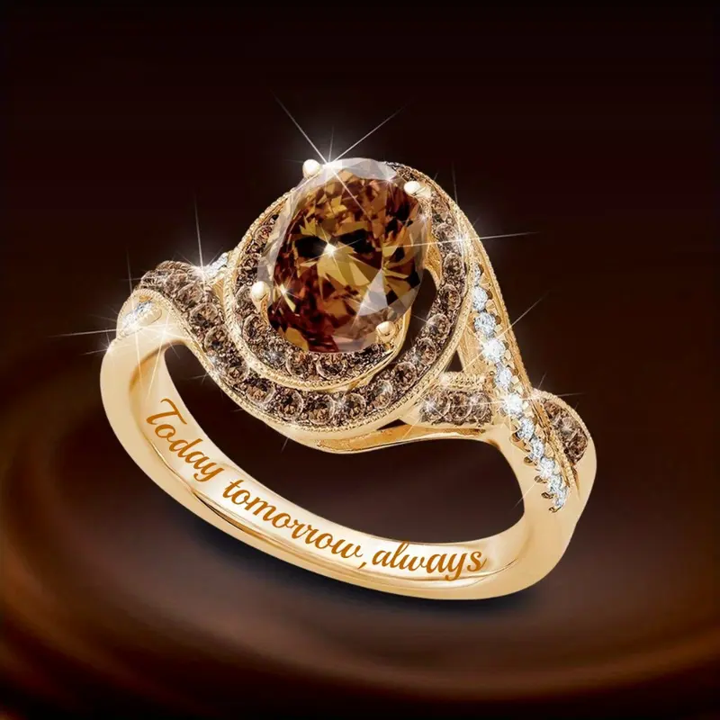 Delicate Artisan Gold Ring