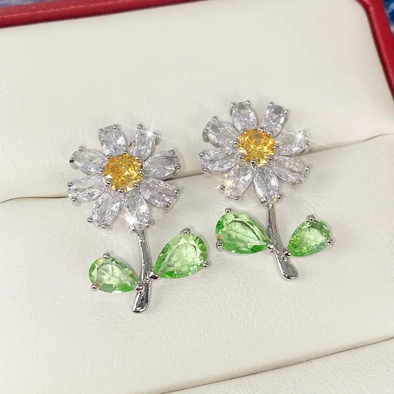Vintage Handmade Silver Earring