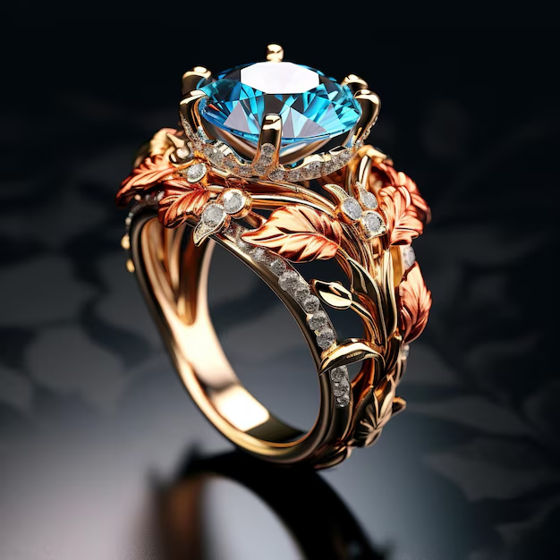 Beautiful Gold Ring with Unique Style