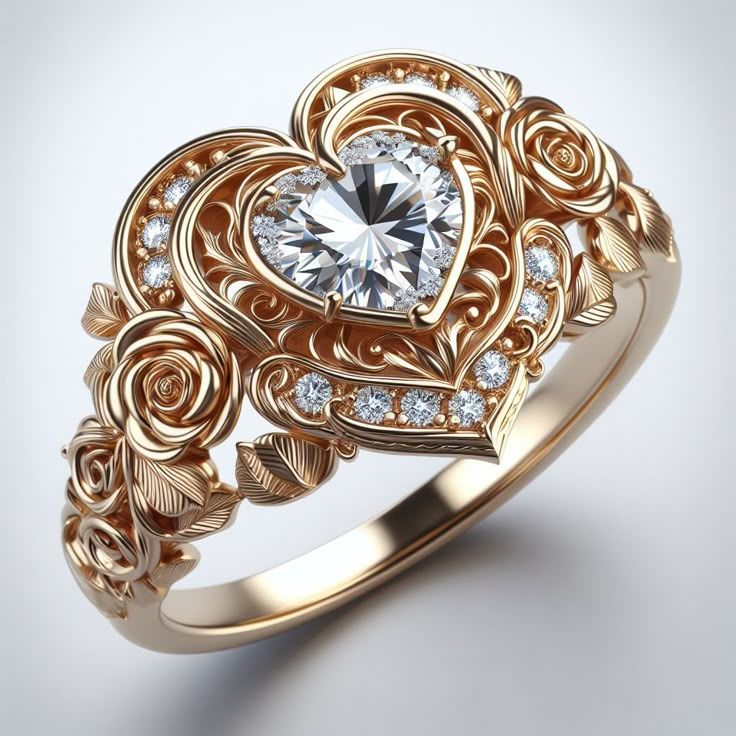 Classic Gold Ring with Timeless Appeal