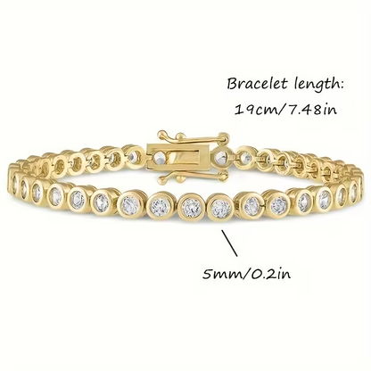 Romantic Gold Bracelet for Special Moments