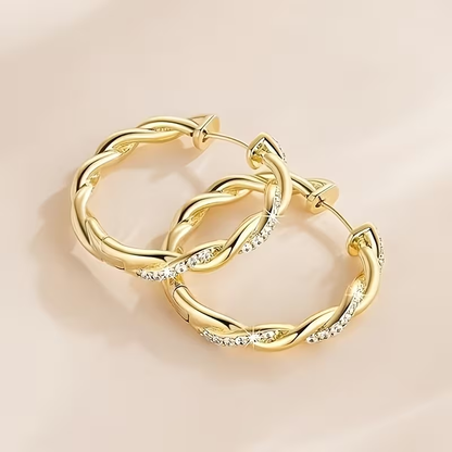 Beautiful Gold Earring with Unique Style