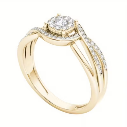 Beautiful Gold Ring with Unique Style