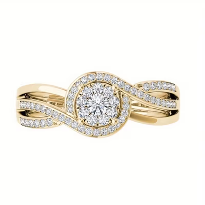 Beautiful Gold Ring with Unique Style