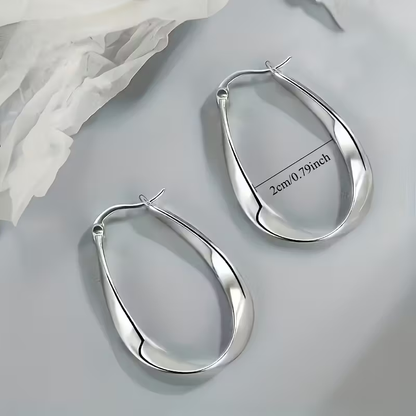 Delicate Artisan Silver Earring