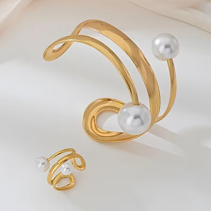 Vintage Handmade Gold Set