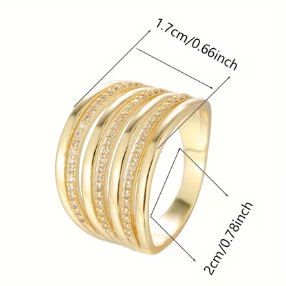 Charming Gold Ring for Any Occasion