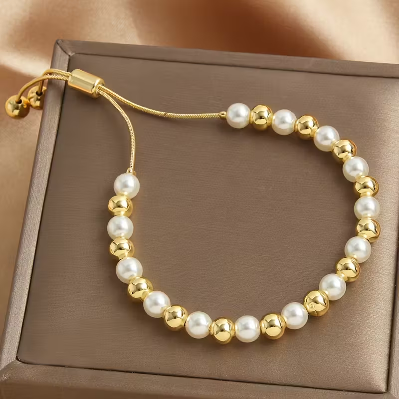 Delicate Artisan Gold Bracelet