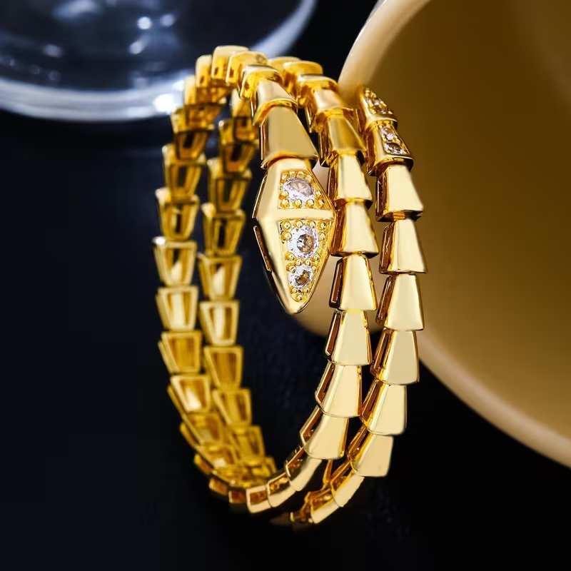 Vintage Handmade Gold Bracelet